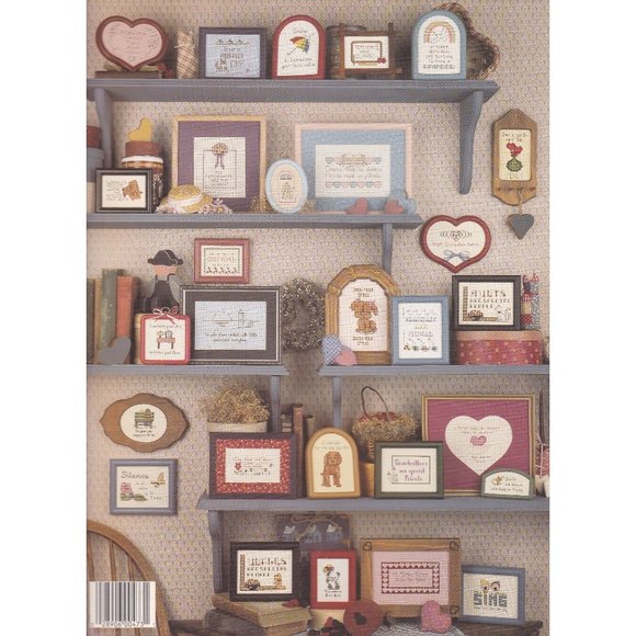 Vintage Cross Stitch Patterns, Short and Sweet #2 Miniature Sayings, Leisure Art - Picture 2 of 2